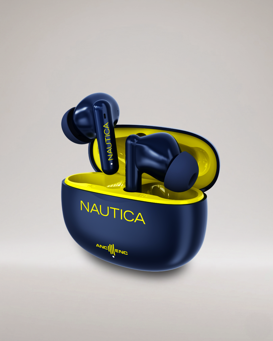 T680 Nautica (ANC+ENC) Wireless Stereo Earbuds with Charging Case